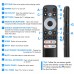 Weitov RC902N FMR1 Remote Control for TCL TV Voice Remote,Replacement for TCL 55R646 55S546 65R646 65S546 75R646 75S546 Mini-LED QLED 4K UHD Smart TV